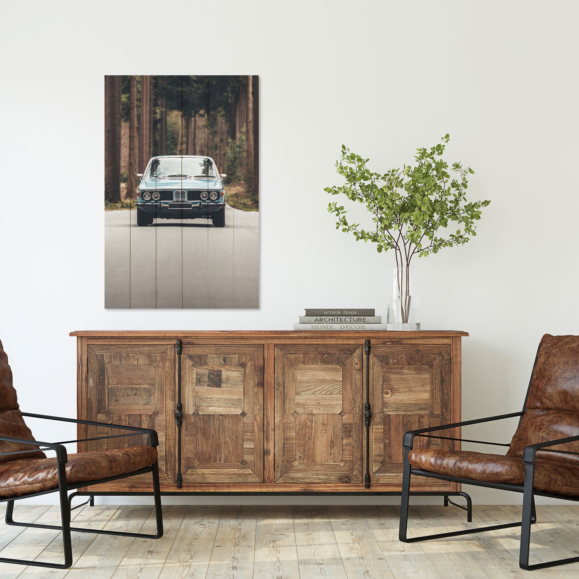 Wood Picture Adventure Awaits-30x40 cm