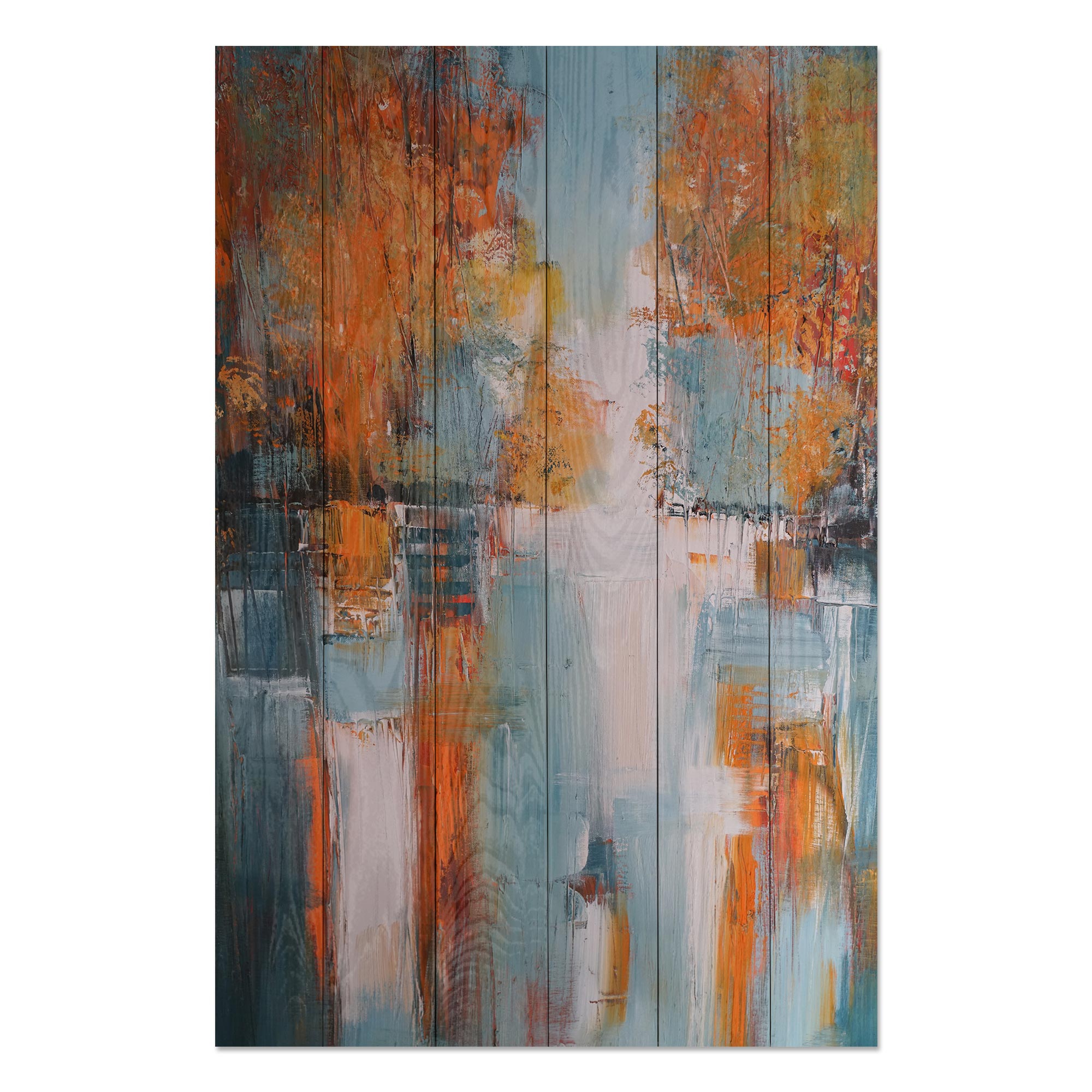 Bild Wood Abstrakte Landschaft-50x70 cm