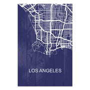 Obraz Dřevěné Los Angeles-20x30 cm