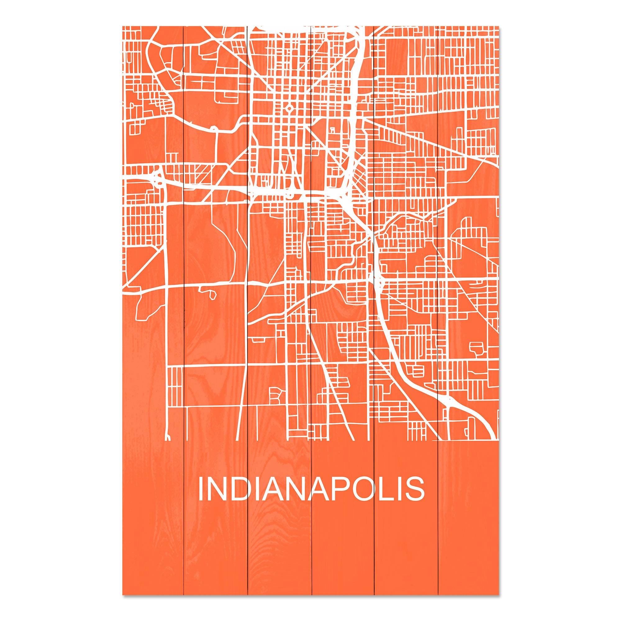 Wood Picture Indianapolis-30x40 cm
