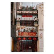 Bild Wood Chinesisches Stadthaus-20x30 cm
