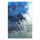 Obraz Wood Blue Art Abstrakt
