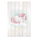 Wood Picture Sweet Unicorn Sleeping Cloud-30x40 cm