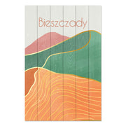 Wood Picture Bieszczady-20x30 cm