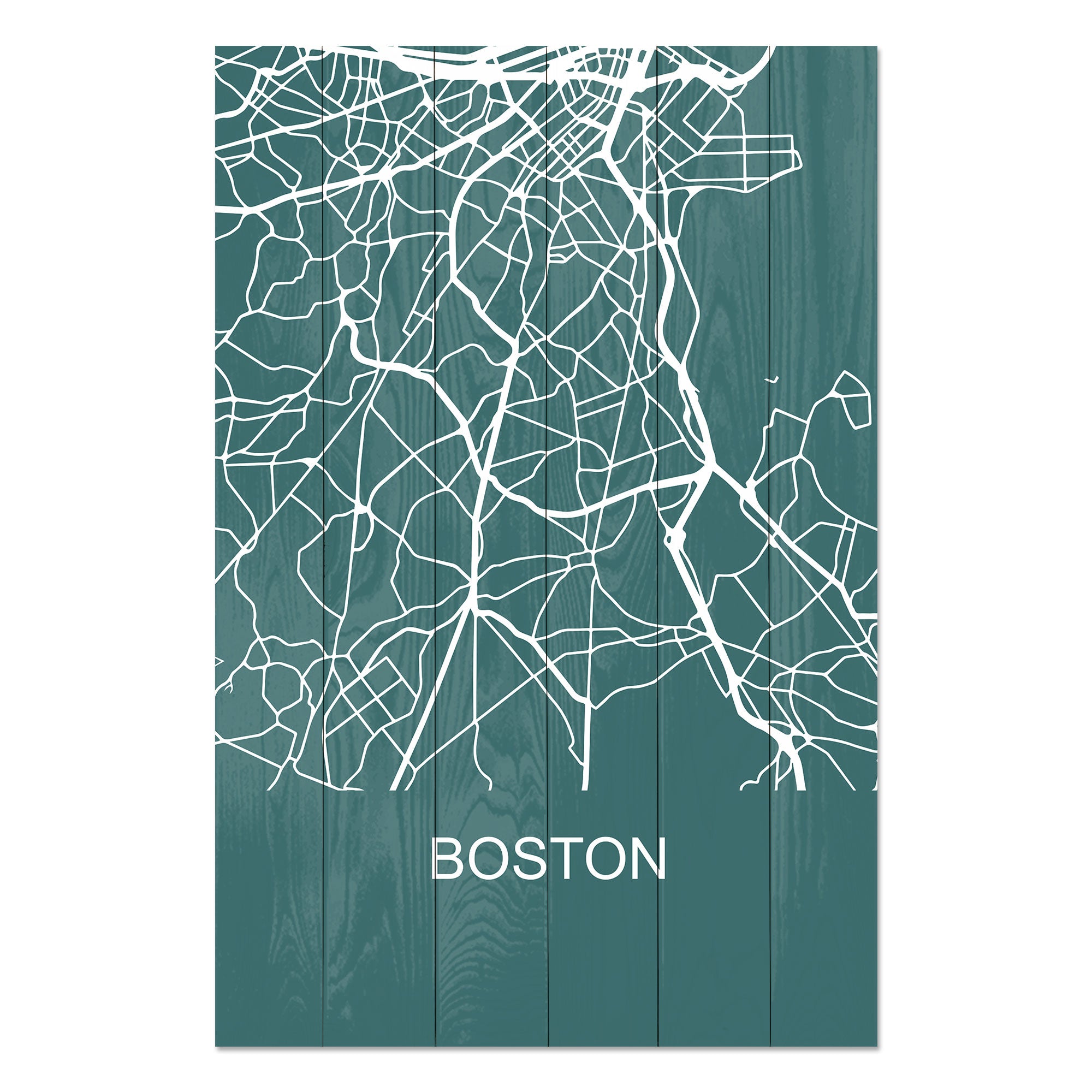 Obraz Wood Boston-50x70 cm
