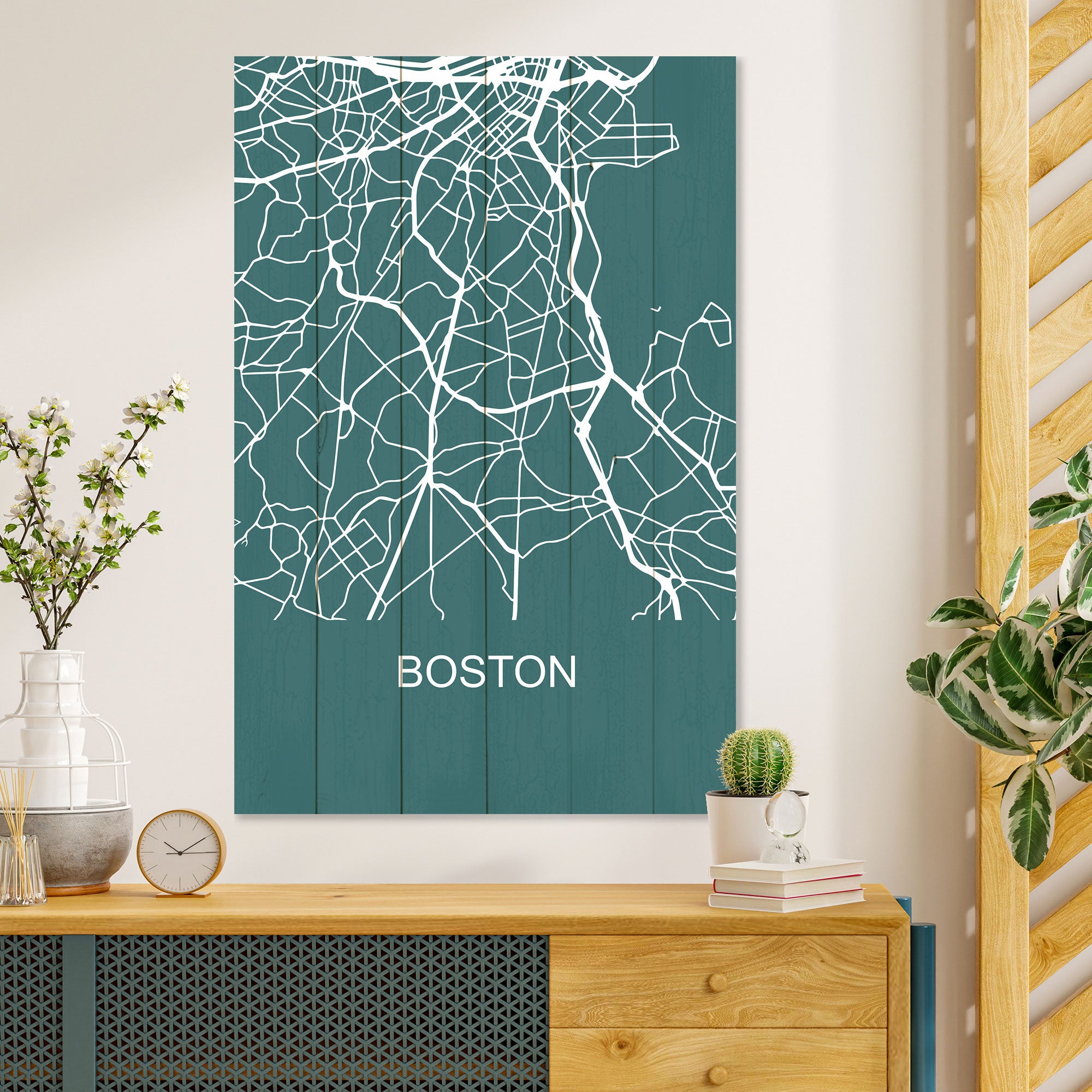 Obraz Wood Boston-30x40 cm
