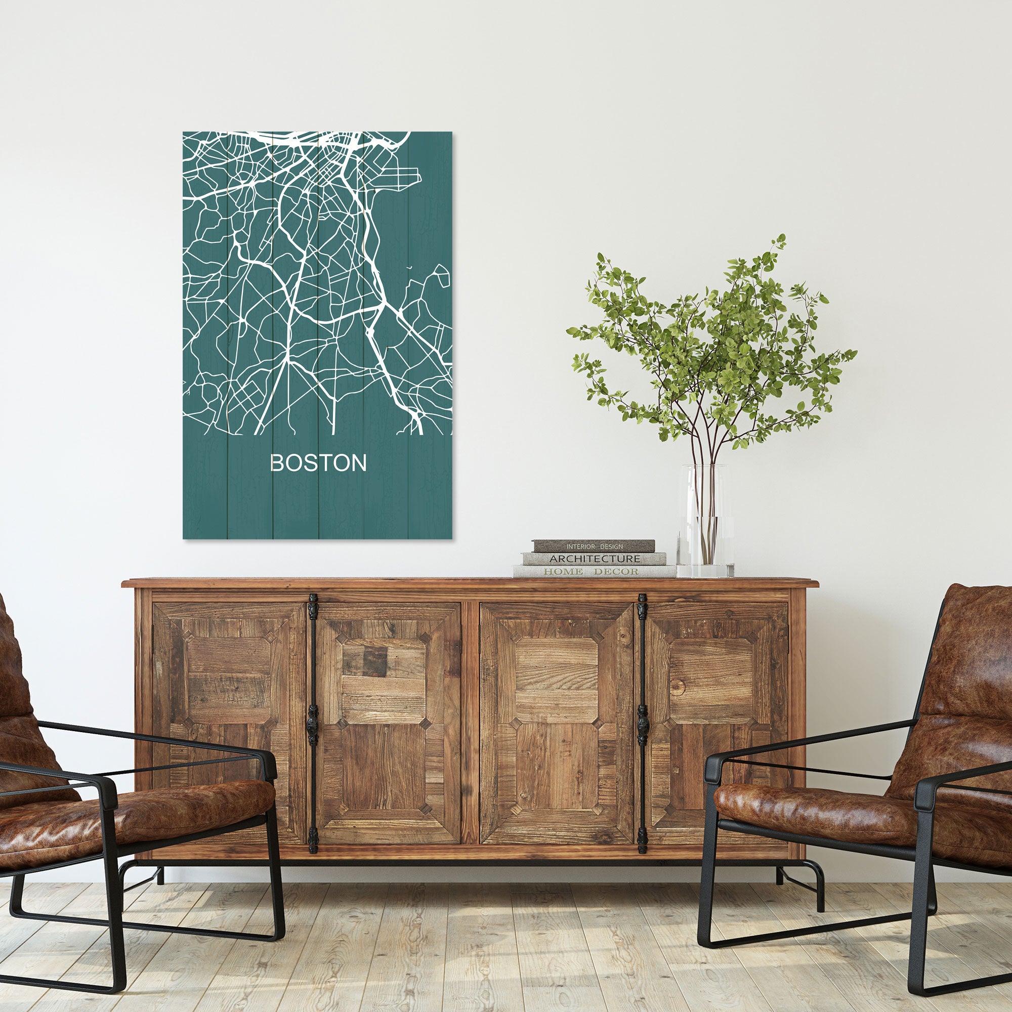 Obraz Wood Boston-20x30 cm