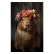 Wood Picture Capibara-40x60 cm