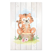 Obraz Wood Sitting Tree Stump-50x70 cm