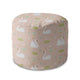Round Pouf Footrest Elegant Swans-Oxford