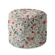 Round Pouf Footrest Summer Meadow-Oxford
