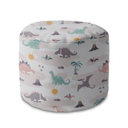 Round pouf footstool Dinos Friends-Panama