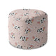 Round pouf footstool Happy Cow-Panama