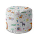 Round pouf footstool Happy Zoo-Oxford