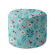 Round pouf footstool Ladybugs and Flowers-Oxford