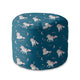 Runder Hocker Fußbank Magical Pink Unicorn