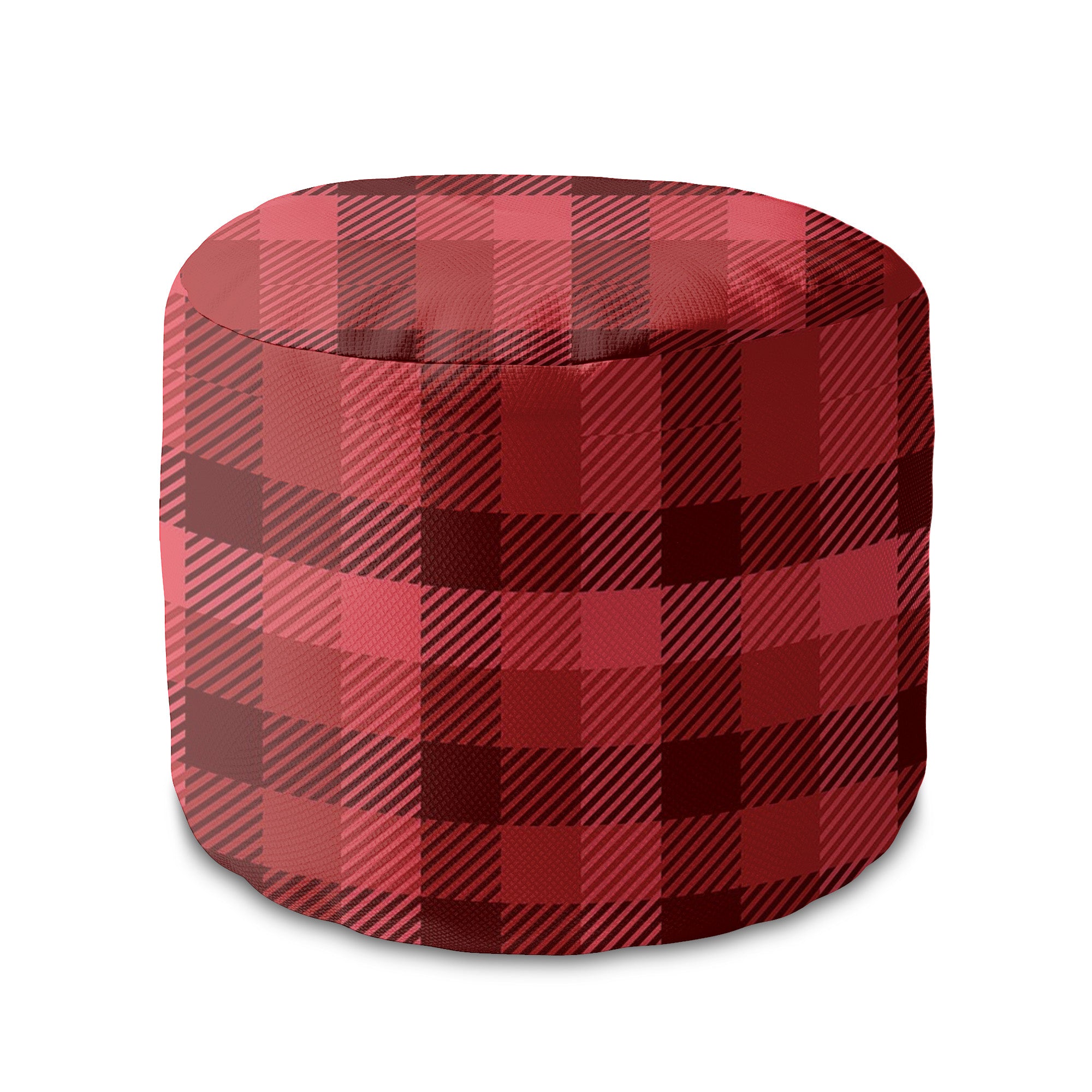 Christmas Red Checkered-Panama