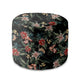 Okrúhly puf podnožka Dark Jungle Exotic