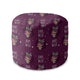 Round Pouf Footrest Baby Wild-Velvet