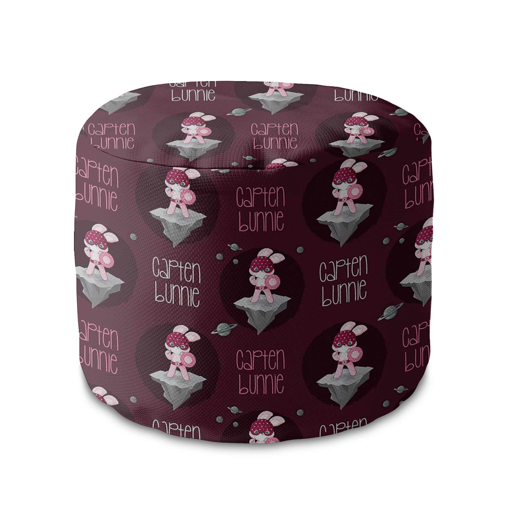Round Pouf Footrest Captain Bunny-Oxford
