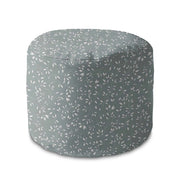 Round pouf footstool Simple Floral-Oxford