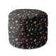Round pouf footstool Dark Terrazzo-Oxford
