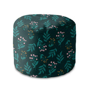 Round pouf footstool Where is Spring-Velvet