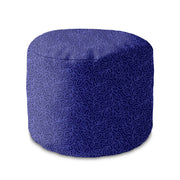 Round pouf footstool More Leaves