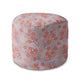 Round pouf footstool Summer Garden-Oxford