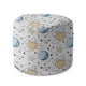 Round Pouf Footstool Sleeping Moon-Oxford