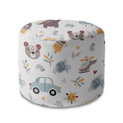 Runder Hocker Fußstütze It's a Boy-Oxford