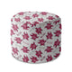 Runder Hocker Fußstütze Cute Dragon-Velvet