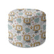 Round Pouf Footstool Lion in the Jungle-Oxford