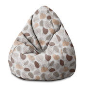 Pearshape Pouf Monstera Lineart-S-Oxford