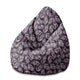 Puf Pearshape Palmové Listy v Noci-M-Oxford