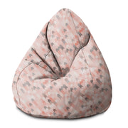 Puf Pearshape Pink Pattern