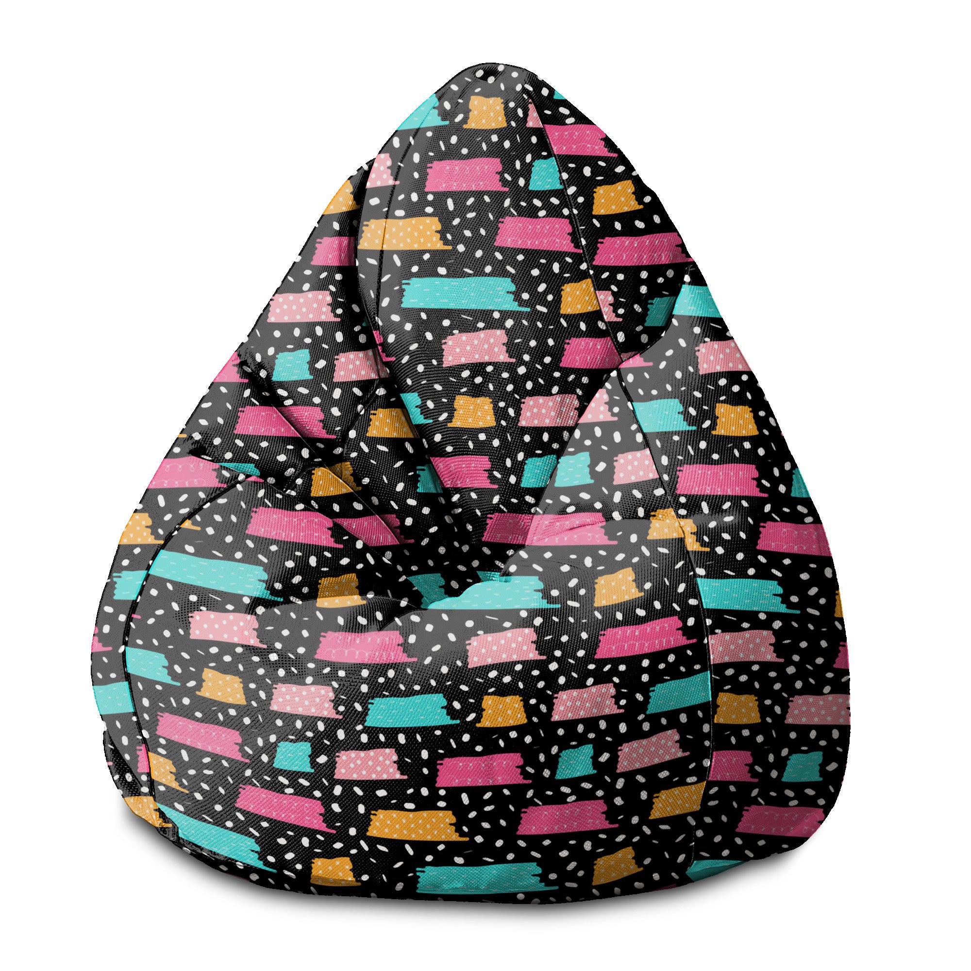 Pearshape Random Shapes Pouf