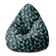 Sedací vak Pearshape Turkusové perá-S-Velvet