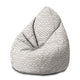 Puf Pearshape Vlnitý M Samet