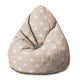 Pearshape Pouf Elegant Swans-S-Oxford