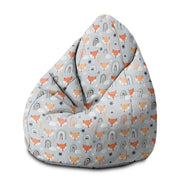 Pearshape Pouf Foxes Pastel-M-Velvet
