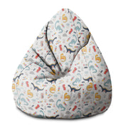 Pearshape Pouf Funny Kids Dinosaurs-S-Oxford