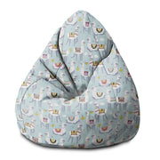 Pearshape Pouf Llama and Cactus-S-Oxford