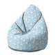 Sitzsack Birnenform Lama Blau-M-Oxford