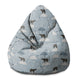 Pearshape Pouf Polar Bear-S-Oxford