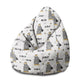 Puf Pearshape Miś Superbohater-M-Oxford