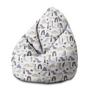 Pearshape Pouf Pastel Kids Dinosaur-M-Oxford