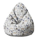 Puf Pearshape Pastel Kids Dinosaur