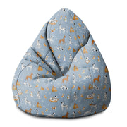 Pearshape Pouf Cartoon Dogs Dalmatians-S-Oxford