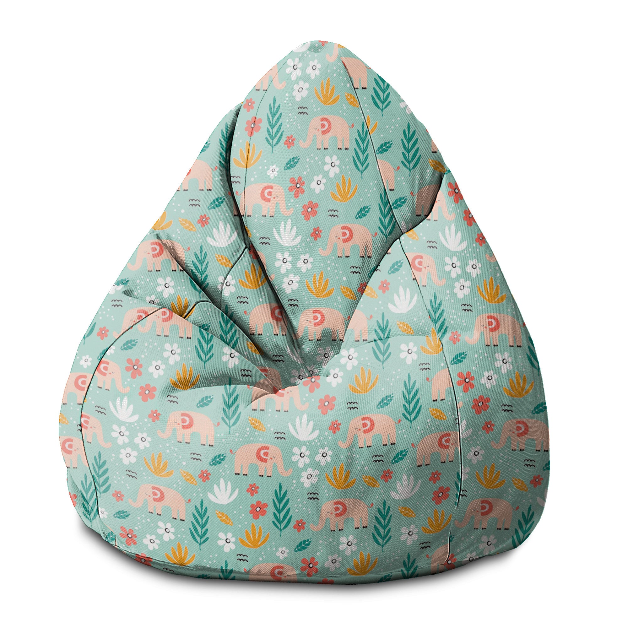 Pearshape Elephant Morning Pouf